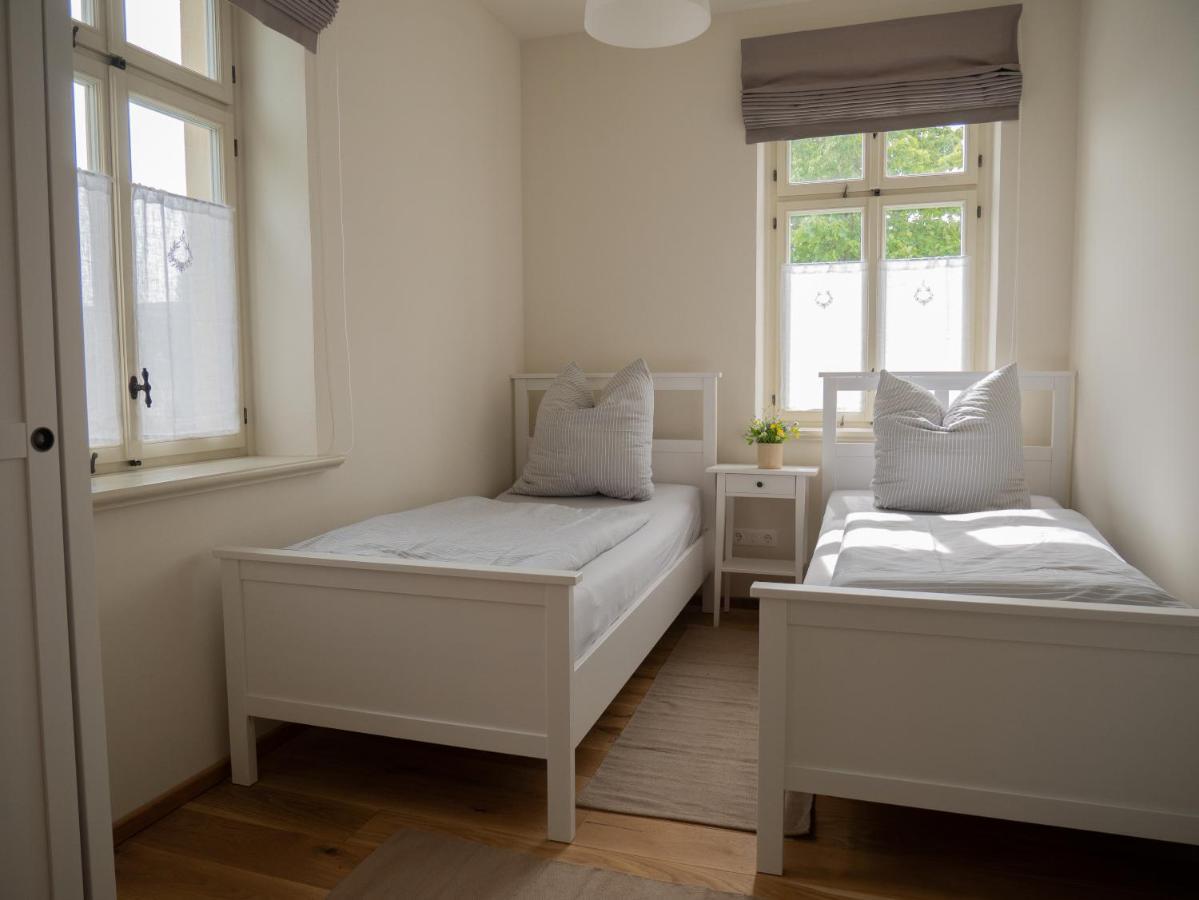 Stilvolle Ferienwohnungen Nahe Leipzig Mit Wlan, Netflix, Garten Borsdorf Esterno foto